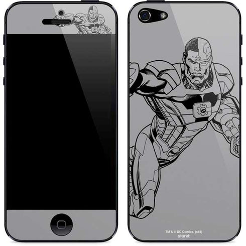 DC Comics Cyborg Comic Pop iPhone 5/5s/5SE Skin