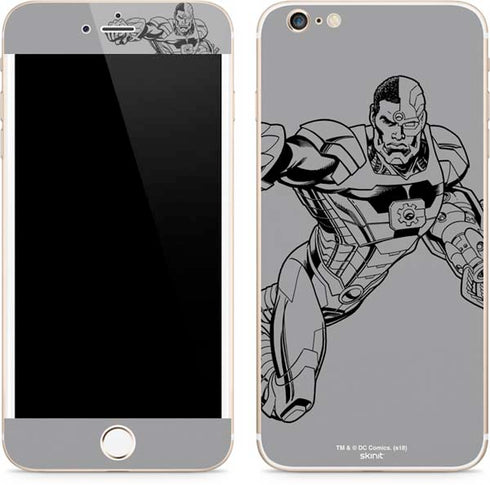 DC Comics Cyborg Comic Pop iPhone 6/6s Plus Skin