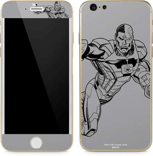 DC Comics Cyborg Comic Pop iPhone 6/6s Skin