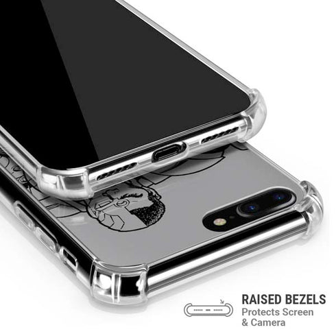 DC Comics Cyborg Comic Pop iPhone 7/8 Plus Clear Case
