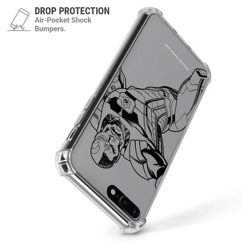 DC Comics Cyborg Comic Pop iPhone 7/8 Plus Clear Case