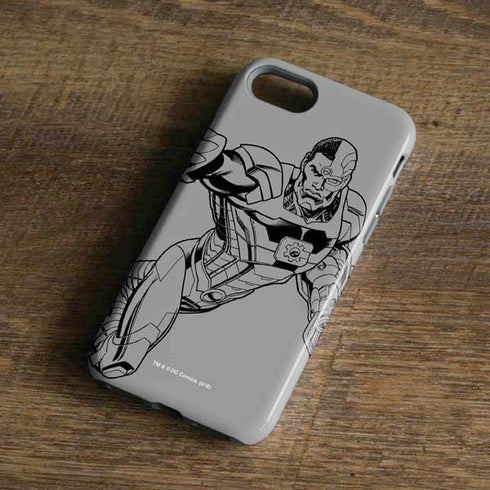 DC Comics Cyborg Comic Pop iPhone 7 Pro Case