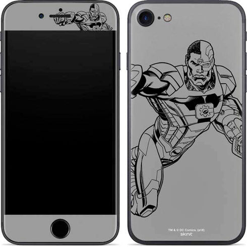 DC Comics Cyborg Comic Pop iPhone 7 Skin