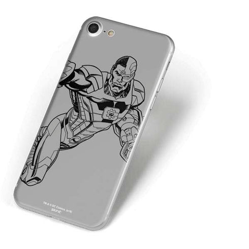 DC Comics Cyborg Comic Pop iPhone 8 Skin