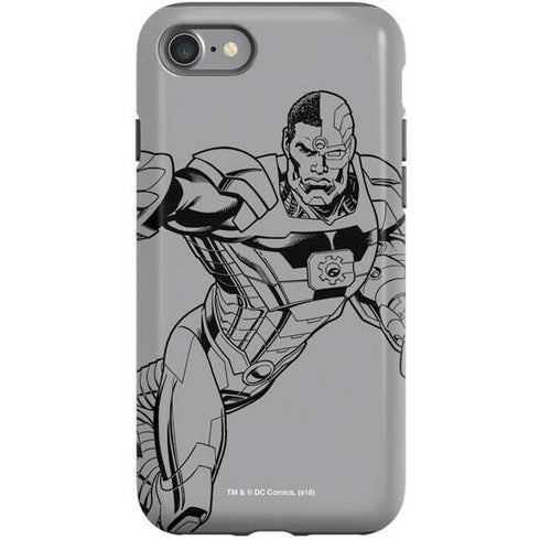 DC Comics Cyborg Comic Pop iPhone SE (2nd & 3rd Gen) Pro Case