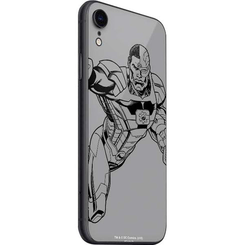 DC Comics Cyborg Comic Pop iPhone SE (2nd & 3rd Gen) Skin