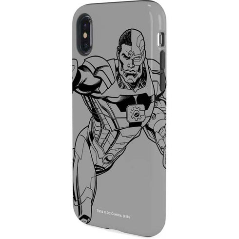 DC Comics Cyborg Comic Pop iPhone XS Pro Case