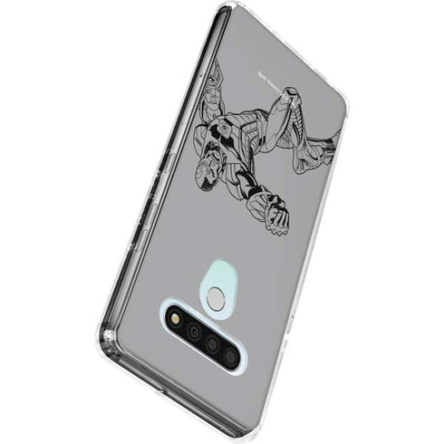 DC Comics Cyborg Comic Pop LG Stylo 6 Clear Case