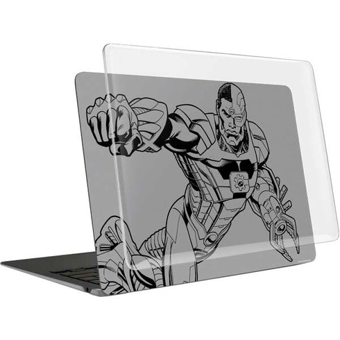 DC Comics Cyborg Comic Pop MacBook Air 13in M1 (2021) Case plus Skin