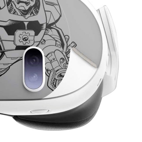 DC Comics Cyborg Comic Pop Meta Quest 3 Skin