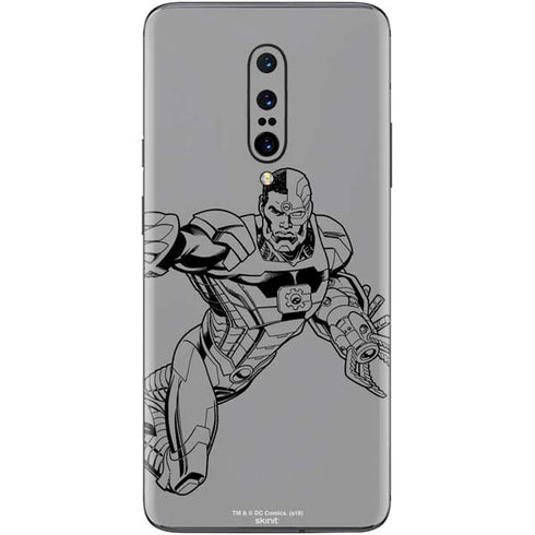 DC Comics Cyborg Comic Pop OnePlus 7 Pro Skin