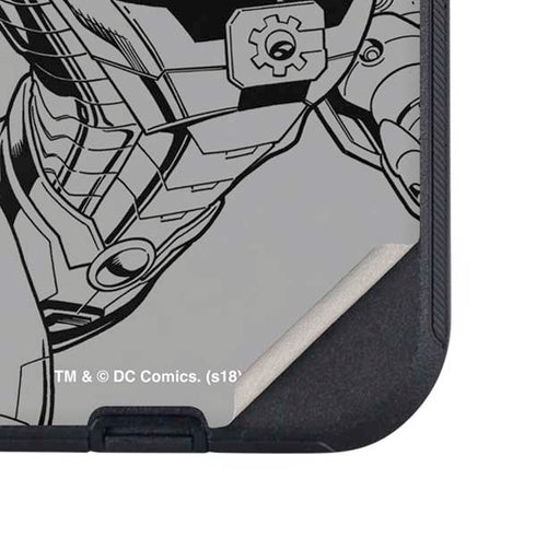 DC Comics Cyborg Comic Pop Otterbox Defender iPhone Skin