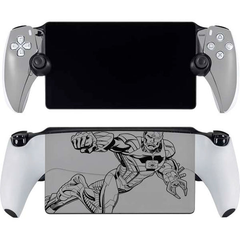 DC Comics Cyborg Comic Pop PlayStation Portal Remote Player Skin