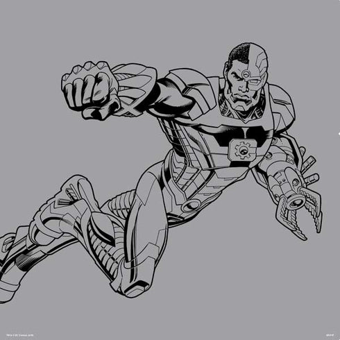 DC Comics Cyborg Comic Pop PS4 Console Skin