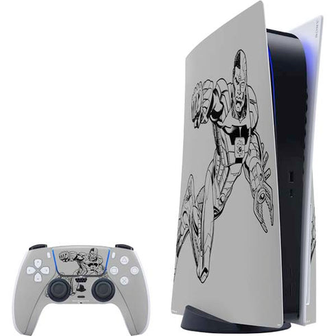 DC Comics Cyborg Comic Pop PS5 Bundle Skin