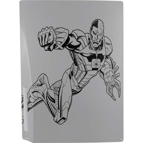 DC Comics Cyborg Comic Pop PS5 Console Skin