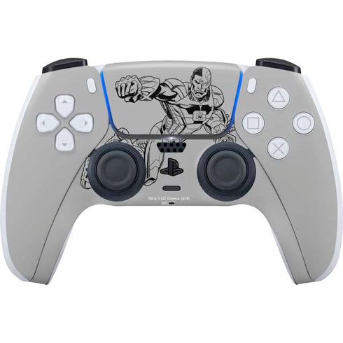 DC Comics Cyborg Comic Pop PS5 Controller Skin