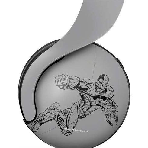 DC Comics Cyborg Comic Pop PULSE 3D Wireless Headset for PS5 Skin