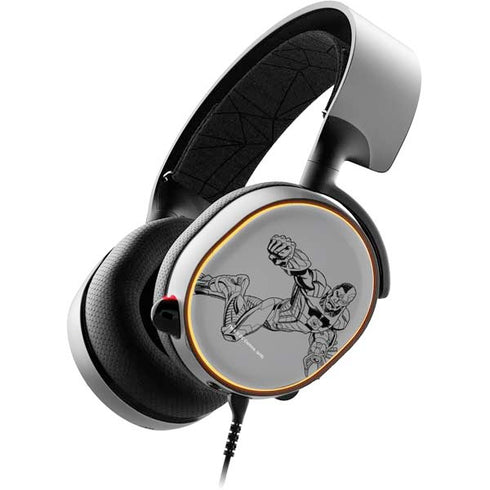DC Comics Cyborg Comic Pop SteelSeries Arctis 5 Skin