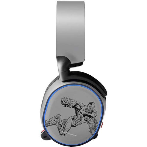 DC Comics Cyborg Comic Pop SteelSeries Arctis 5 Skin