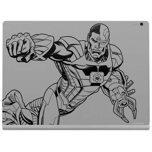DC Comics Cyborg Comic Pop Surface Book 2 15in Skin