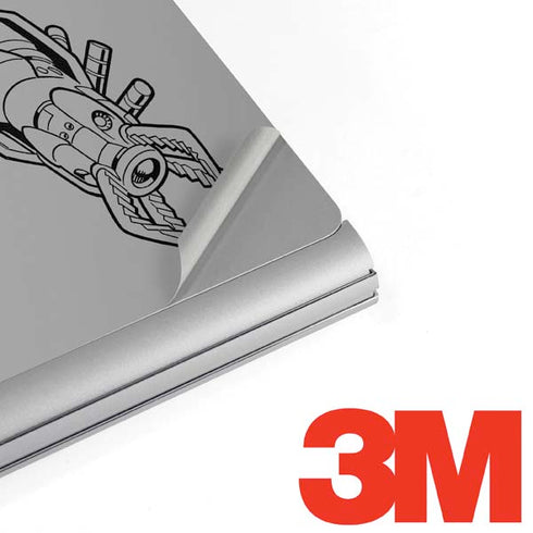 DC Comics Cyborg Comic Pop Surface Book 2 15in Skin