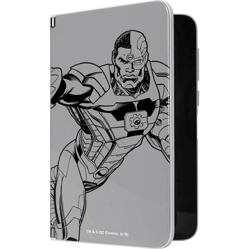 DC Comics Cyborg Comic Pop Surface Duo Skin