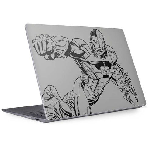DC Comics Cyborg Comic Pop Surface Laptop 2 Skin