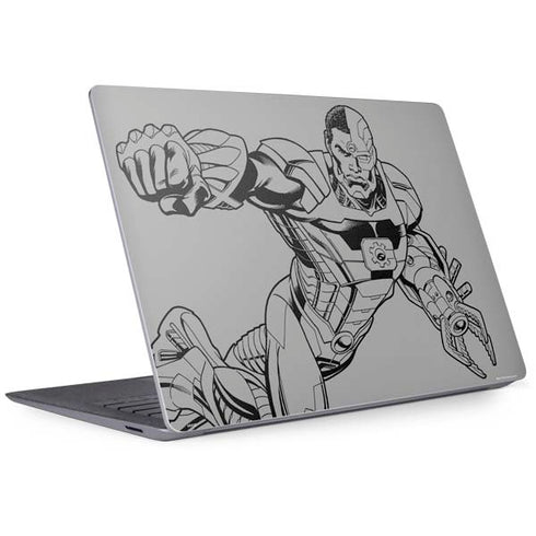 DC Comics Cyborg Comic Pop Surface Laptop 3 13.5in Skin