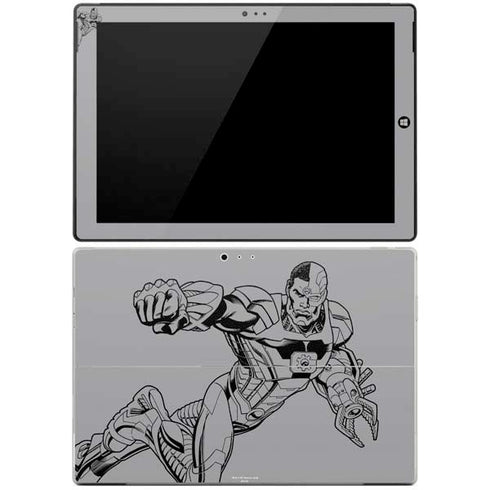 DC Comics Cyborg Comic Pop Surface Pro 3 Skin