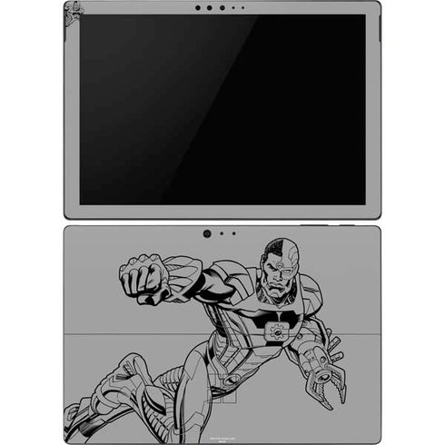 DC Comics Cyborg Comic Pop Surface Pro 6 Skin