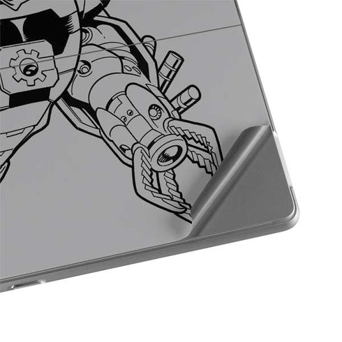 DC Comics Cyborg Comic Pop Surface Pro 8 Skin