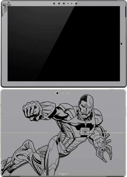 DC Comics Cyborg Comic Pop Surface Pro (2017) Skin