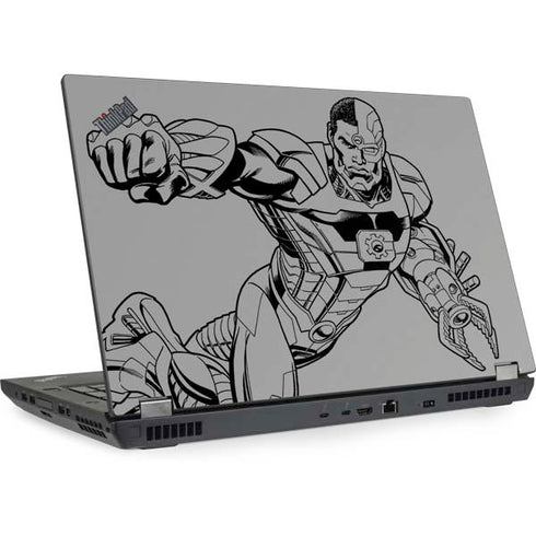 DC Comics Cyborg Comic Pop Lenovo ThinkPad Skin