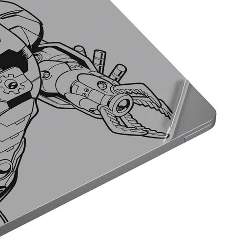 DC Comics Cyborg Comic Pop Universal Laptop 11in (8.8 x 6.2in) Skin