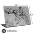 DC Comics Cyborg Comic Pop Universal Laptop 16in (13 x 9.4in) Skin
