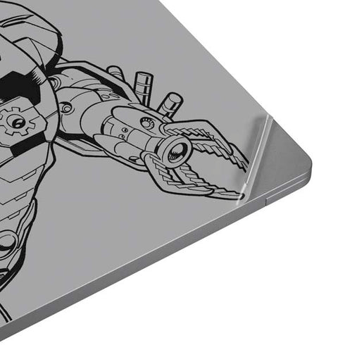 DC Comics Cyborg Comic Pop Universal Laptop 17in (13.8 x 10in) Skin