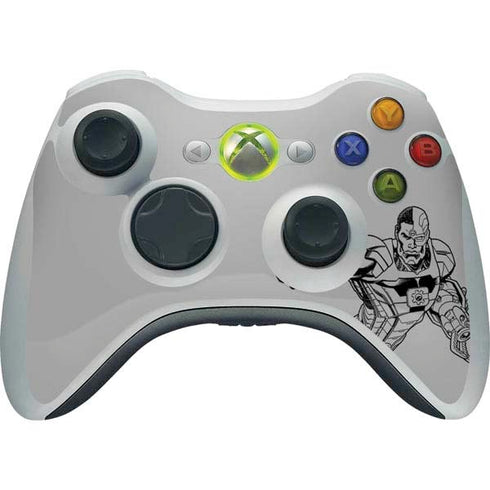 DC Comics Cyborg Comic Pop Xbox 360 Wireless Controller Skin