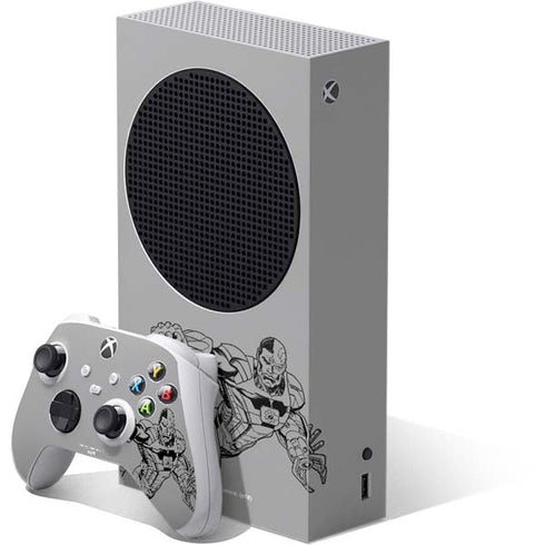 DC Comics Cyborg Comic Pop Xbox Series S Skins