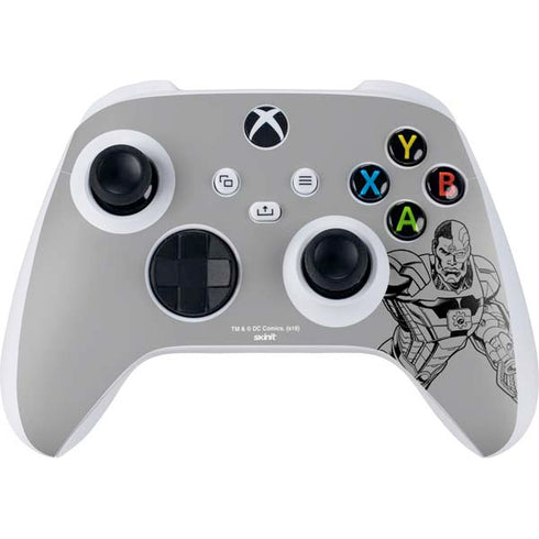 DC Comics Cyborg Comic Pop Xbox Series S Controller Skin