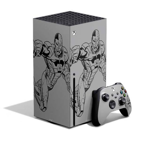 DC Comics Cyborg Comic Pop Xbox Series X Bundle Skin