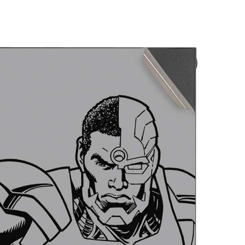 DC Comics Cyborg Comic Pop Xbox Series X Console Skin