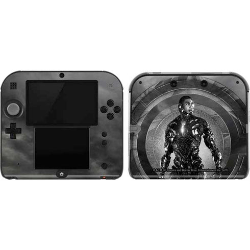 The Justice League (2017) Cyborg Poster Nintendo 2DS Skin