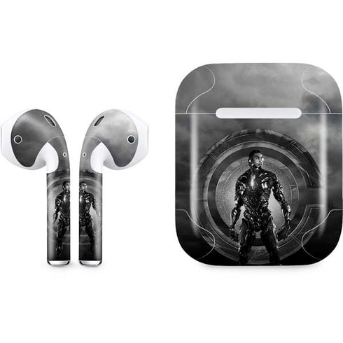 The Justice League (2017) Cyborg Poster Apple AirPods Skin