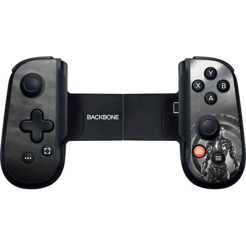 The Justice League (2017) Cyborg Poster Backbone One for iPhone Game Controller Skin