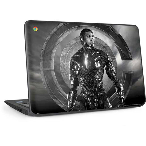 The Justice League (2017) Cyborg Poster HP Chromebook Skin