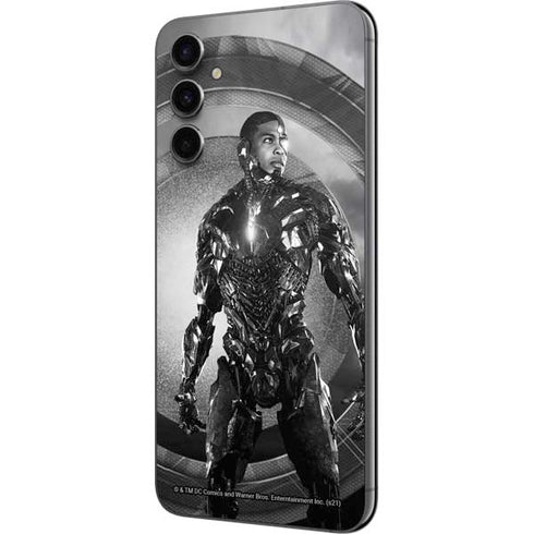 The Justice League (2017) Cyborg Poster Galaxy A14 5G Skin