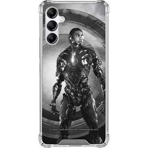 The Justice League (2017) Cyborg Poster Galaxy A15 5G Clear Case