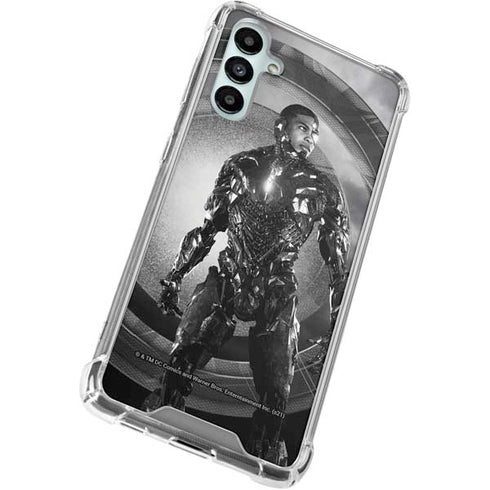 The Justice League (2017) Cyborg Poster Galaxy A15 5G Clear Case