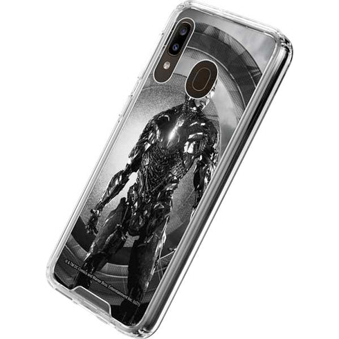 The Justice League (2017) Cyborg Poster Galaxy A30 Clear Case